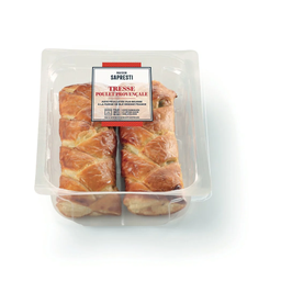 MAISON SAPRESTI Tresse provençale Les 2 pièces de 120g
