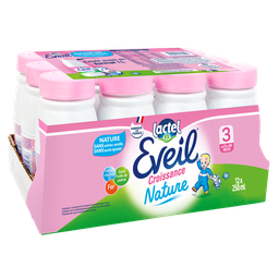 LACTEL Eveil Leite de transição líquido natural 12x250ml