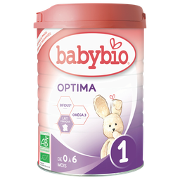 BABYBIO Leite Optima 1 0-6 meses 900 g