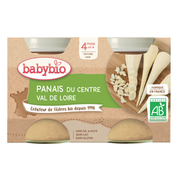 BABYBIO Puré de pastinaca bio 2 x 130 g