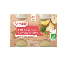 BABYBIO Puré de Maçã e Baunilha Bio 2 x 130 g