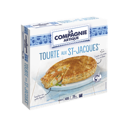 COMPAGNIE ARTIQUE Empada de Vieiras 400 g