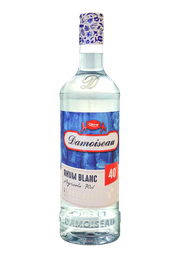 DAMOISEAU Rhum blanc agricole de Guadeloupe 40% 70cl