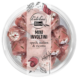ATELIER BLINI Mini Involtini Speck Ricotta ATELIER BLINI