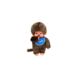 BANDAI Monchhichi Menino Babador Azul 20cm