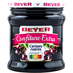 BEYER Compota extra de cerejas pretas 370 g