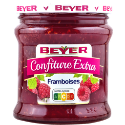 BEYER Compota extra de framboesas 370 g