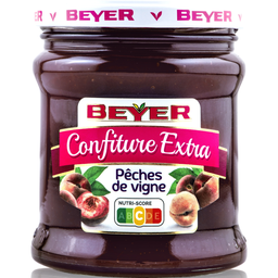 BEYER Compota extra de pêssego de vinha 370 g