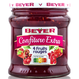 BEYER Compota de 4 frutos vermelhos 370 g