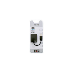 TNB Hub Usb 2.0 4 Ports Gamme First Noir