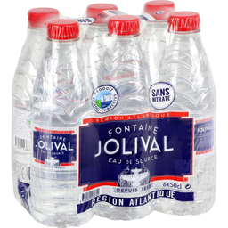 JOLIVAL Agua de Manantial 6 x 50 cl