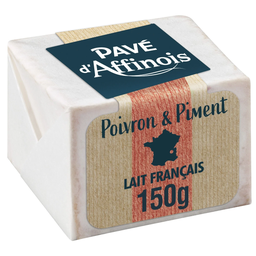 PAVE D AFFINOIS Fromage au Poivron et Piment PAVE D'AFFINOIS