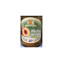 LES COMTES DE PROVENCE Pêssegos em calda Bio 380 g