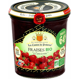 LES COMTES DE PROVENCE Organic Strawberry Jam 350 g