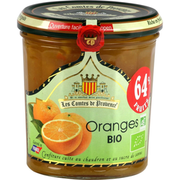 LES COMTES DE PROVENCE Organic Orange Jam 370 g