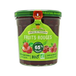 LES COMTES DE PROVENCE Organic Red Fruit Jam 350 g