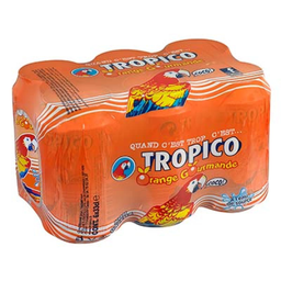 TROPICO Bebida de fruta Laranja 6 x 33 cl