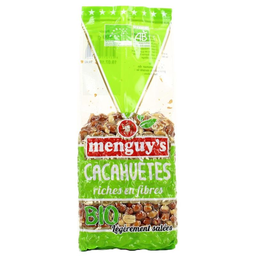 MENGUY'S Cacahuètes Grillées Salées Bio 400 g