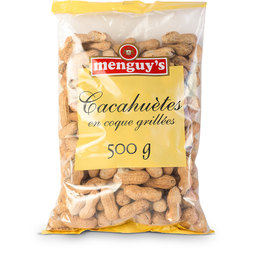 MENGUY'S Cacahuètes en coque grillées 500g