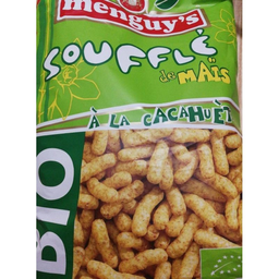 MENGUY'S Aperitivos de Maíz y Cacahuete Bio 250 g