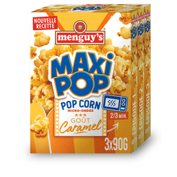 MENGUY'S Pop-Corn au Caramel Micro-Ondes