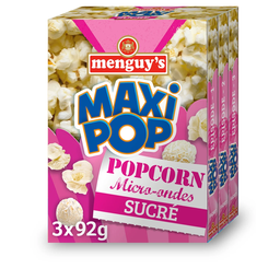 MENGUY'S Pop-Corn Sucré Micro-Ondes