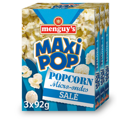 MENGUY'S Pop-Corn Salé Micro-Ondes