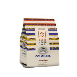 BREIZH Café dosettes Menez Bre 100% Arabica Colombie 250 g