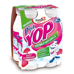 YOPLAIT Ptit Yaourt Boire Framboise 4x180 g