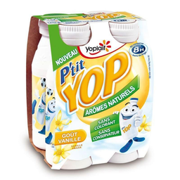YOPLAIT Ptit Yaourt Boire Vanille 4x180 g