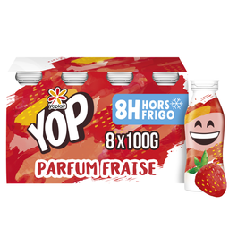 YOPLAIT Yaourt à Boire Aromatisé Fraise Mini Yop