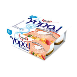 YOPLAIT Spécialité Laitière Yopa Sur Lit De Fruits Exotiques 4 x 100 g