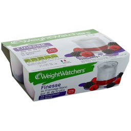 WEIGHT WATCHERS Spécialité Laitière Fromage Blanc 0% Fruits Rouges 4x100g