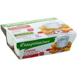 WEIGHT WATCHERS Finesse 0% Fruits Jaunes 4x100g