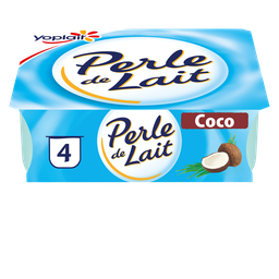 PERLE DE LAIT Spécialité Laitière Coco PERLE DE LAIT
