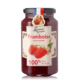 LUCIEN GEORGELIN Mermelada de Frambuesa 100% frutas sin azúcares añadidos 300 g