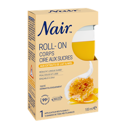NAIR Roll-on cera de azúcar pieles secas y sensibles 100 ml