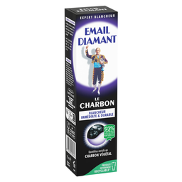 EMAIL DIAMANT Pasta de Dentes Le Charbon Branqueamento Imediato 75 ml