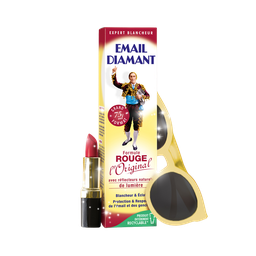 EMAIL DIAMANT Pasta de Dentes Branqueadora Proteção Gengivas Fórmula Vermelha Original 75 ml