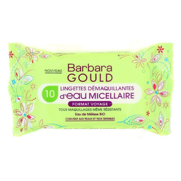 BARBARA GOULD Micellar Water Makeup Remover Wipes X10