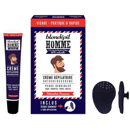BLONDEPIL crème dépilatoire visage homme 20ml