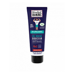 BLONDEPIL homme gel douche douceur 4 en 1 corps cheveux visage & barbe certifié BIO cosmos 250ml