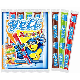 YETI Glaces à l'Eau Orange Pomme et Framboise 580 g