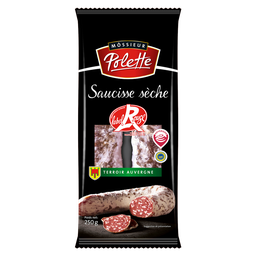 MOSSIEUR POLETTE Saucisse sèche courbe pur porc Label Rouge 250 g