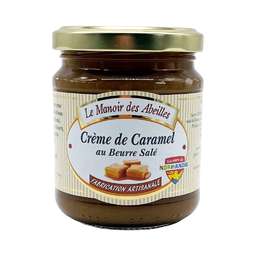 LE MANOIR DES ABEILLES Creme de caramelo com manteiga salgada 240 g