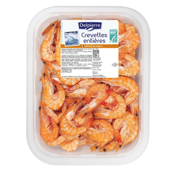 DELPIERRE Crevettes entières ASC 500 g
