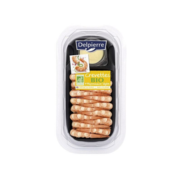 DELPIERRE Zeste de Coeur Long Crevettes Bio Mayonnaise 120 g