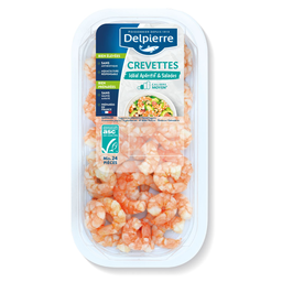DELPIERRE Crevettes Décortiquées ASC 180 g