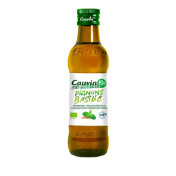 CAUVIN Huile d'olive bio saveur basilic 25cl