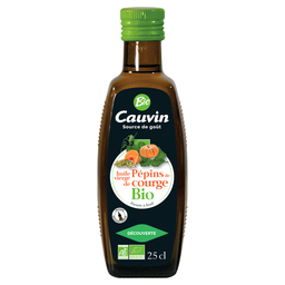 CAUVIN Huile vierge de pépins de courge bio